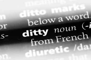 şarkı tek kelimeyle bir sözlük. gemici kavramı