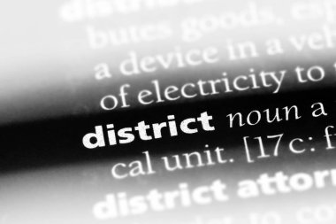 bölge Word'de bir sözlük. bölge kavramı