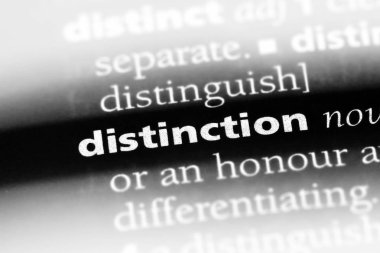 ayrım Word'de bir sözlük. ayrım kavramı