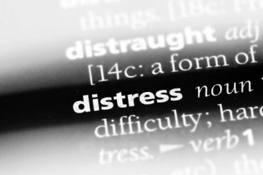 sıkıntı Word'de bir sözlük. sıkıntı kavramı