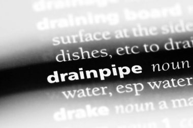 oluktan Word'de bir sözlük. su kavramı