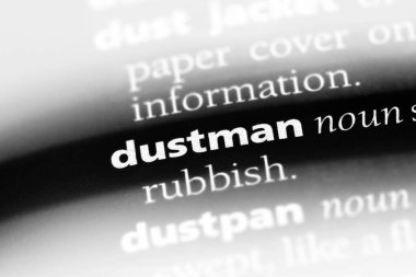 Çöpçü Word'de bir sözlük. Çöpçü kavramı