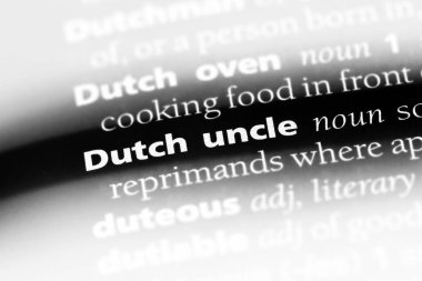 Flamanca amca Word'de bir sözlük. Flamanca amca kavramı