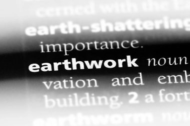 Hafriyat Word'de bir sözlük. Hafriyat kavramı