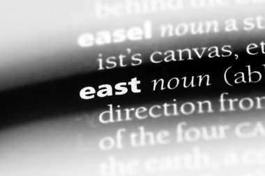 Doğu Word'de bir sözlük. Doğu kavramı