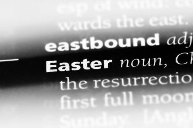 Paskalya Word'de bir sözlük. Paskalya kavramı