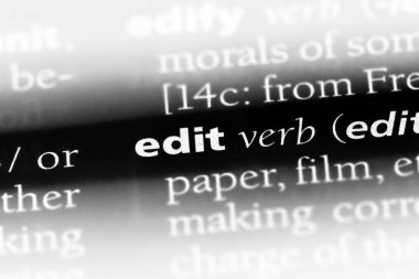 bir sözlüğü'ndeki sözcüğü düzenleyin. kavram Düzenle