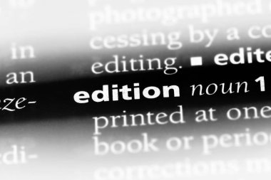 baskı Word'de bir sözlük. baskı kavramı