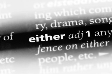 Her iki sözcük sözlüğe. Her iki kavramı