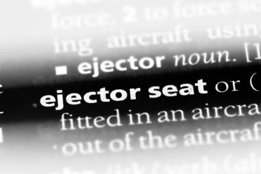 Fırlatma koltuğu Word'de bir sözlük. Fırlatma koltuğu kavramı