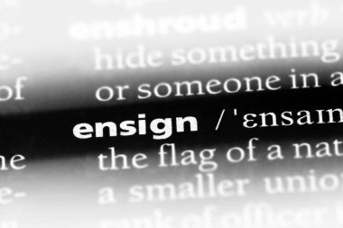 Teğmen Word'de bir sözlük. Teğmen kavramı