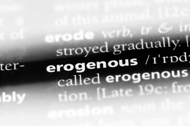 erojen tek kelimeyle bir sözlük. erojen kavramı