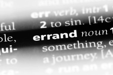 bir sözlüğü'ndeki tamamlanmasına sözcüğü. ayak işi kavramı