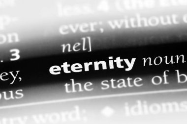 sonsuzluk Word'de bir sözlük. sonsuzluk kavramı