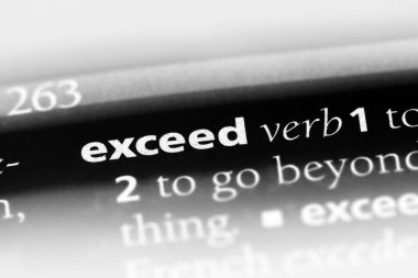 bir sözlüğü'ndeki sözcüğü aşmayacak. kavram aşan