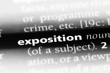 Fuar Word'de bir sözlük. Fuar konsepti