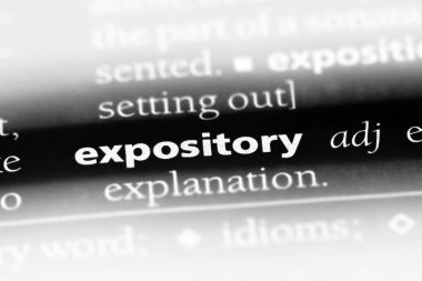 açıklayıcı sözcük sözlüğe. açıklayıcı kavramı