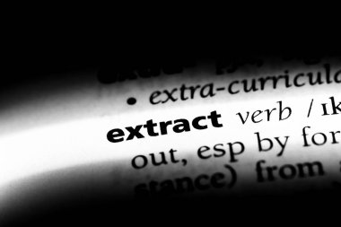 sözcüğü sözlüğe ayıklamak. kavram ayıklamak