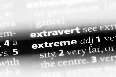 aşırı sözcük sözlüğe. aşırı kavramı