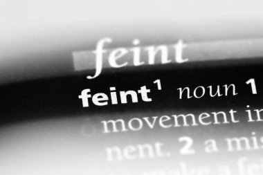 çalım Word'de bir sözlük. çalım kavramı