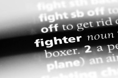 savaşçı Word'de bir sözlük. savaş kavramı