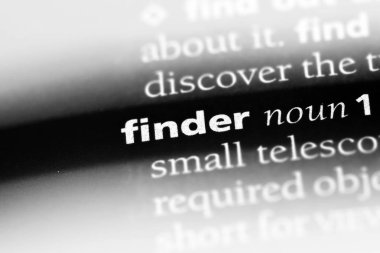 Bulucu Word'de bir sözlük. Bulucu kavramı