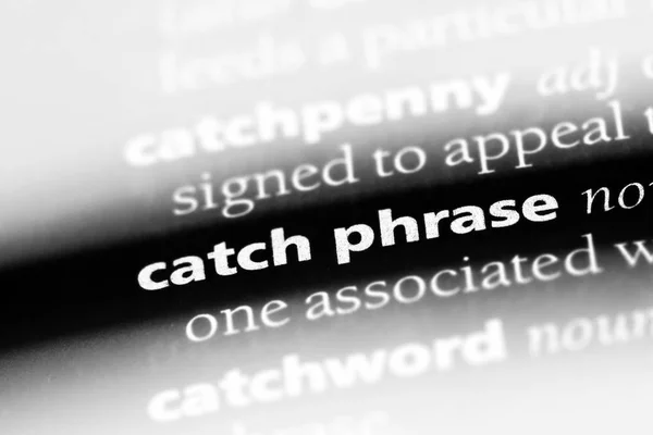 Φράση Αλιευμάτων Λέξη Ένα Λεξικό Φράση Αλιευμάτων Έννοια — Φωτογραφία Αρχείου