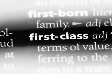 Birinci sınıf sözcük sözlüğe. Birinci sınıf kavramı