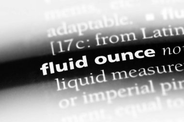 sıvı ons Word'de bir sözlük. sıvı ons kavramı