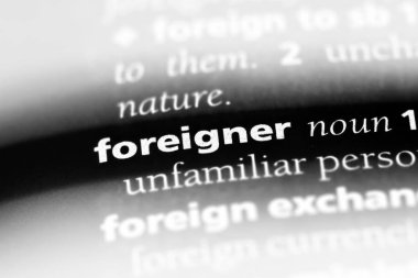 Yabancı sözcüğü sözlüğe. yabancı kavramı