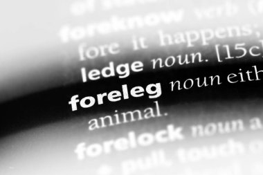 ineklerde Word'de bir sözlük. ineklerde kavramı