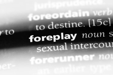 ön sevişme Word'de bir sözlük. ön sevişme kavramı