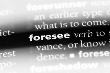 bir sözlüğü'ndeki sözcüğü öngörüyoruz. kavram tahmin