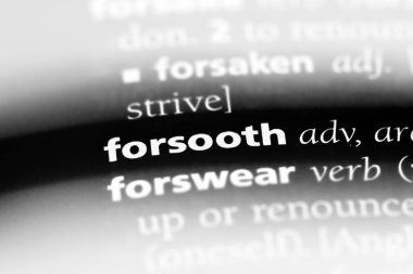 Hakikaten bir sözlükte kelime. Hakikaten kavramı