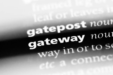 Ağ Geçidi Word'de bir sözlük. Ağ Geçidi kavramı