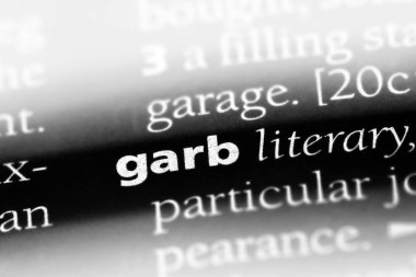 Giysi Word'de bir sözlük. Giysi kavramı