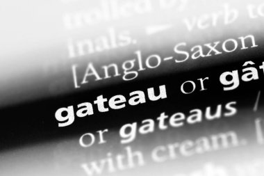 Gato Word'de bir sözlük. Gato kavramı