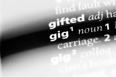 bir sözlüğü'ndeki konser sözcüğü. konser kavramı