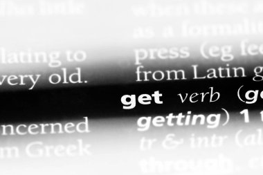 Word bir sözlük al. konsept almak