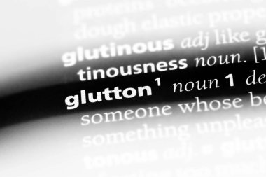 obur kelimeyle bir sözlük. obur kavramı