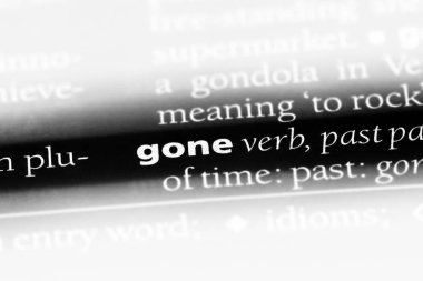 yok tek kelimeyle bir sözlük. gitti kavramı