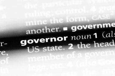 Vali Word'de bir sözlük. Vali kavramı