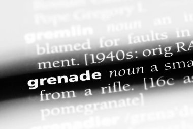 el bombası Word'de bir sözlük. el bombası kavramı