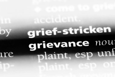 şikayet Word'de bir sözlük. şikayet kavramı