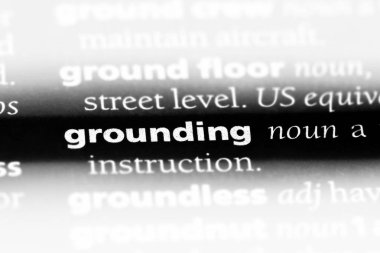 Topraklama Word'de bir sözlük. Topraklama kavramı