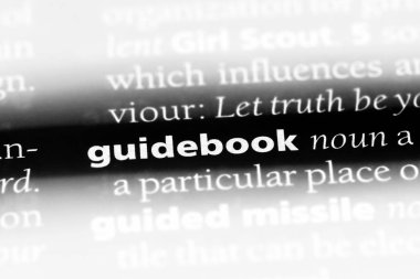 rehber kitap Word'de bir sözlük. rehber kitap kavramı