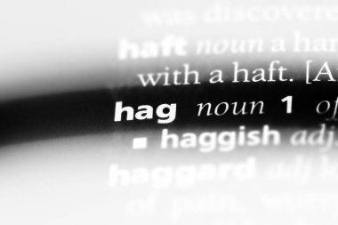 cadı Word'de bir sözlük. cadı kavramı.