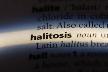 ağız kokusu Word'de bir sözlük. ağız kokusu kavramı.