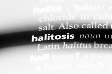 ağız kokusu Word'de bir sözlük. ağız kokusu kavramı.