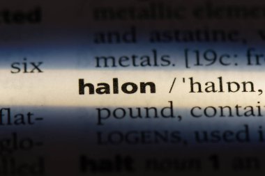 halon Word'de bir sözlük. halon kavramı.